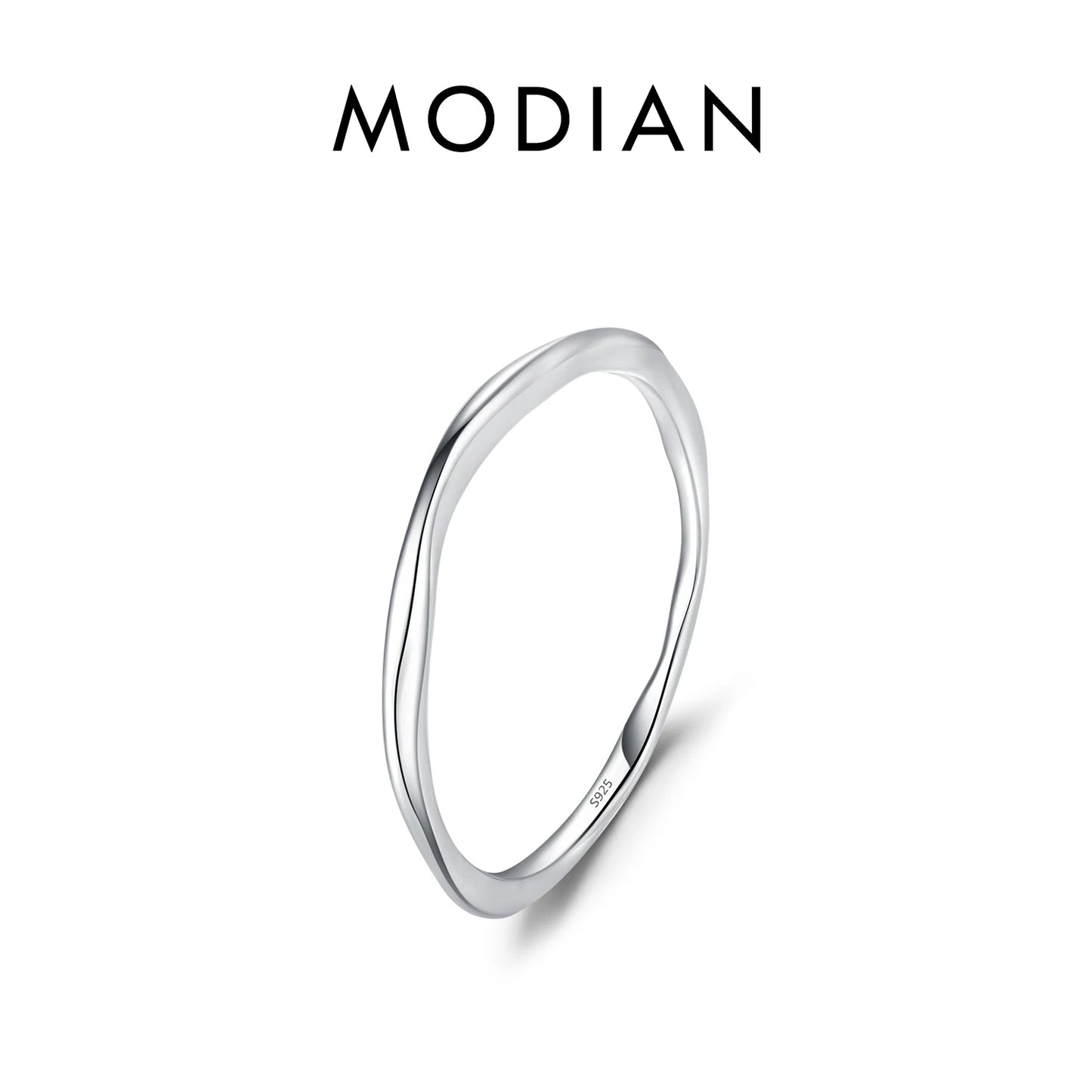 Twisted Stackable Sterling Silver Ring