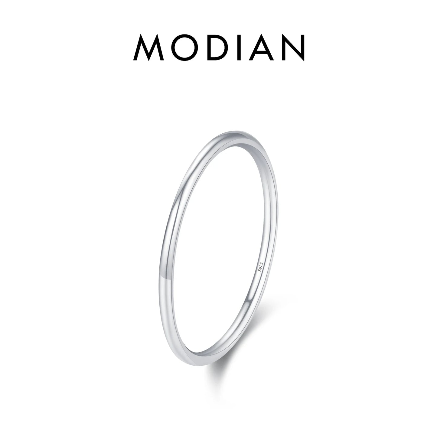 Minimalist Stackable Sterling Silver Ring