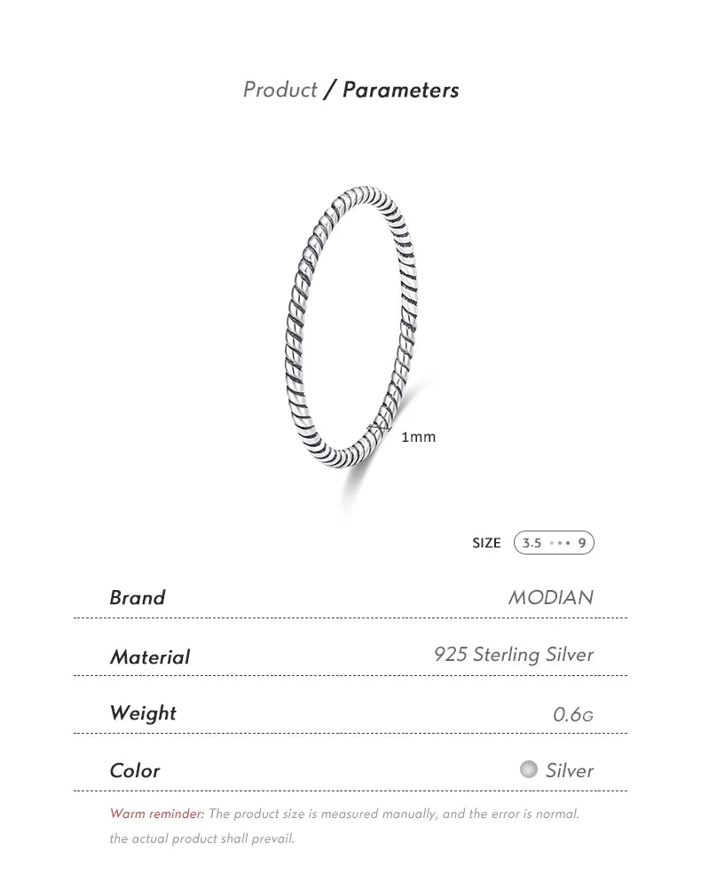 Faceted Stackable Sterling Silver Ring