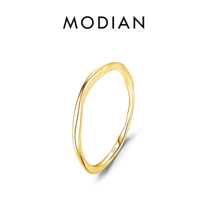 Twisted Stackable Sterling Silver Ring