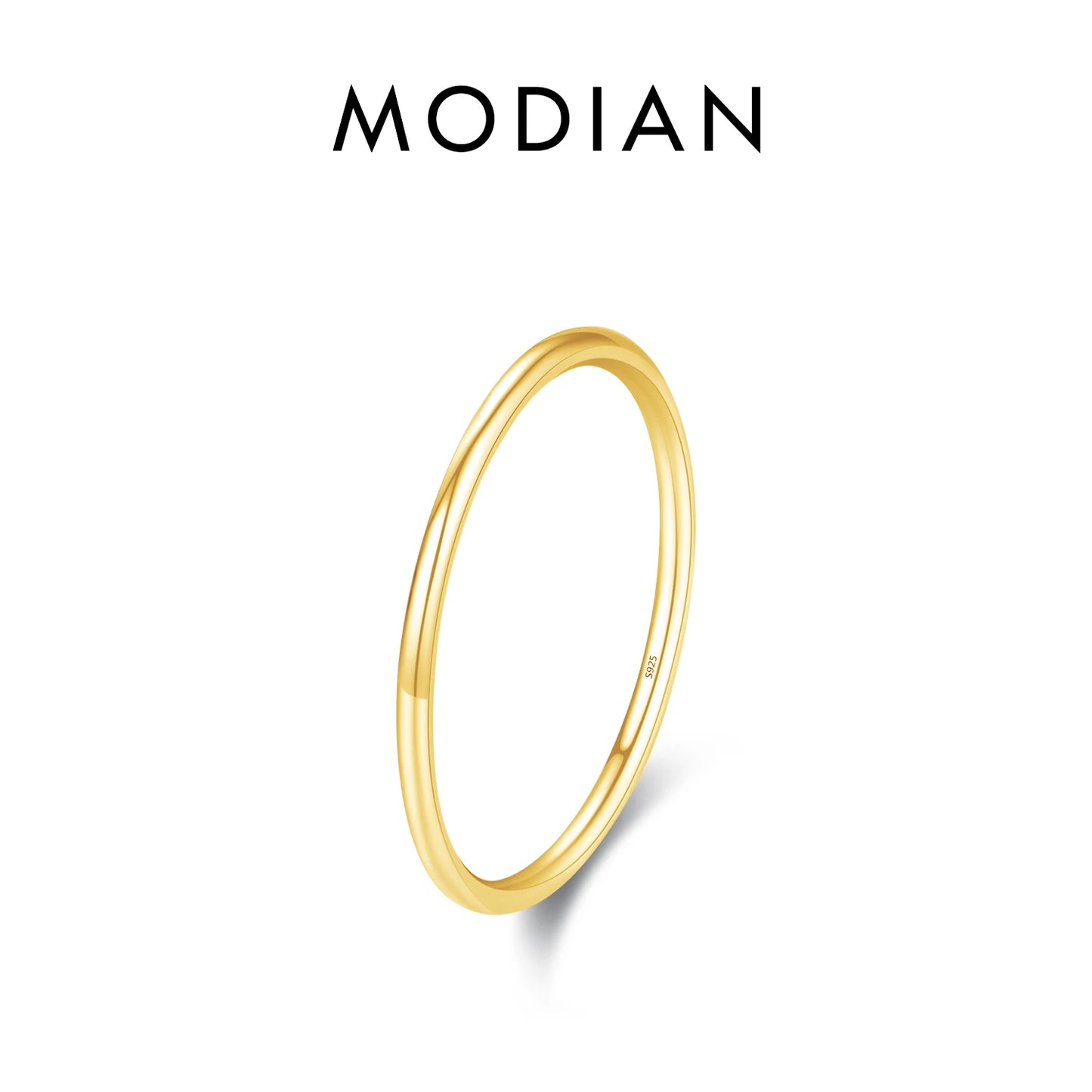 Minimalist Stackable Sterling Silver Ring