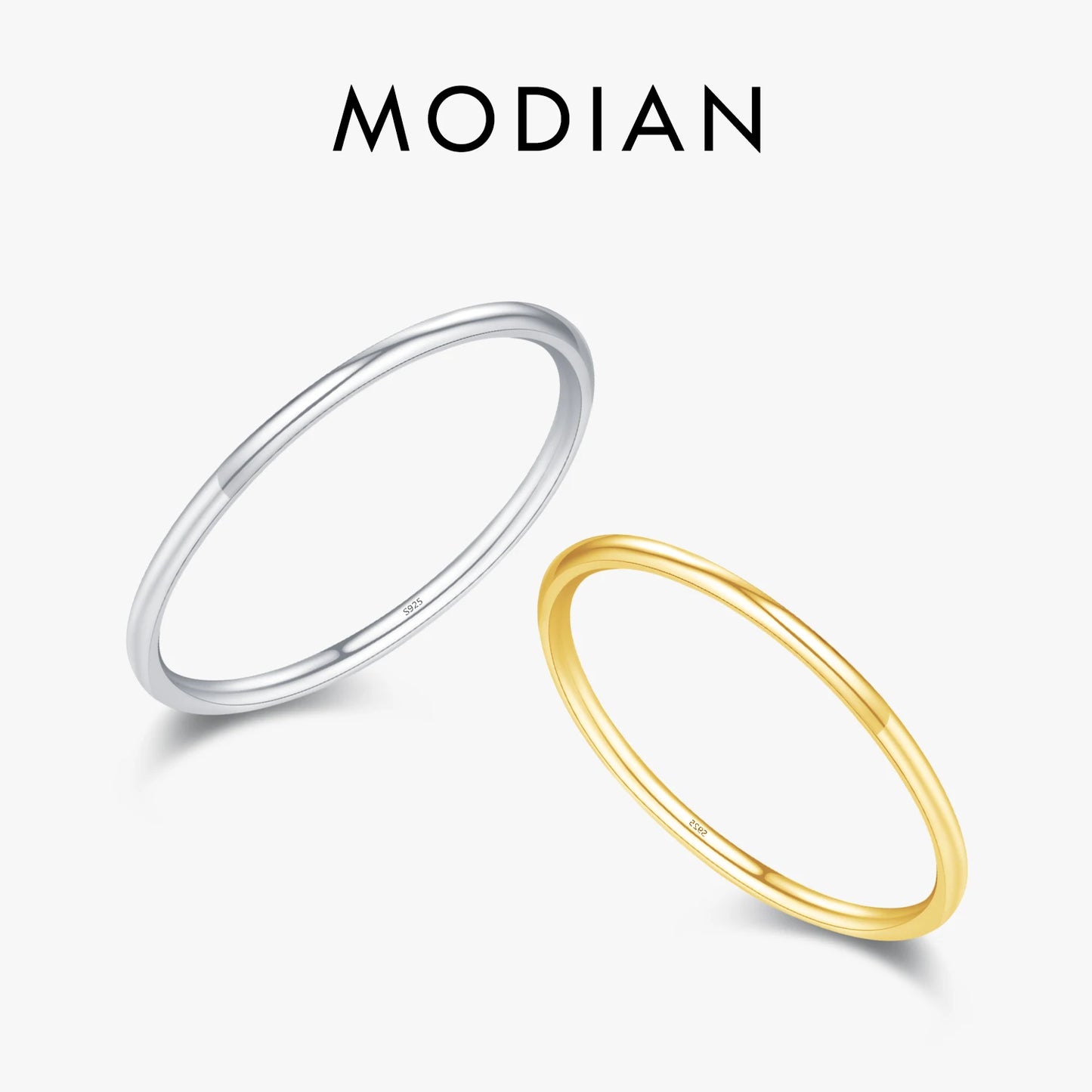 Minimalist Stackable Sterling Silver Ring